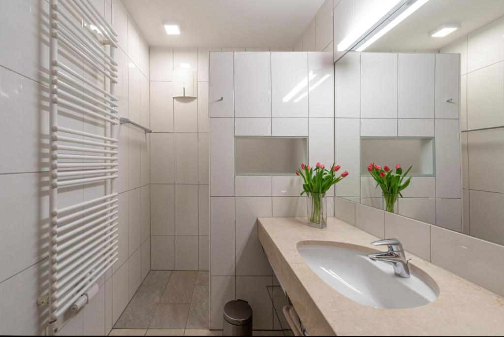 Koupelna v ubytování Seeappartement Altaussee
