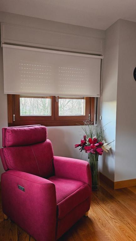 Posezení v ubytování Casa Rural Simonan Borda