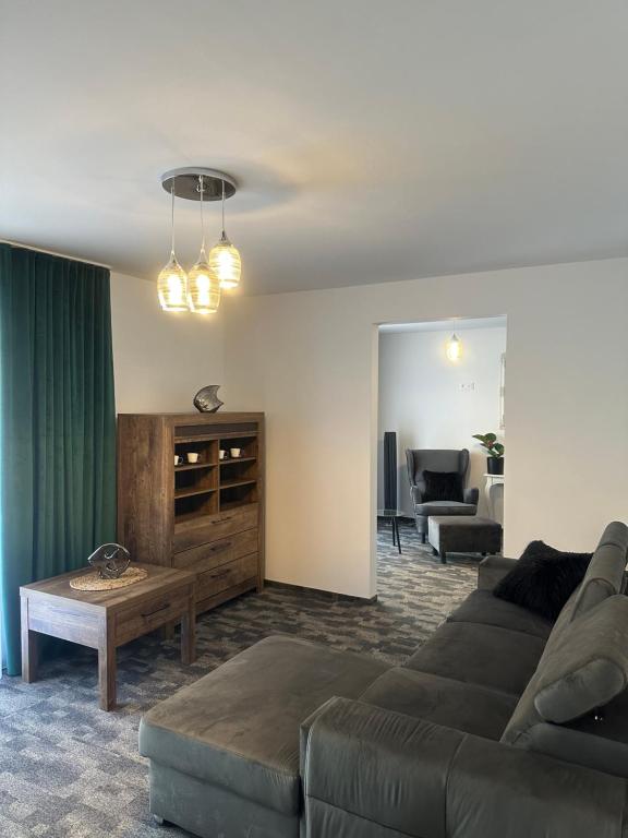 Posezení v ubytování Marina Resort Chłopy