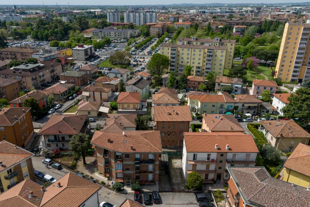 Nespecifikovaný výhled na destinaci Verona nebo výhled na město při pohledu z penzionu