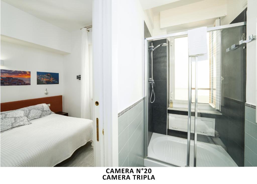 Postel nebo postele na pokoji v ubytování Al mare (Guesthouse)