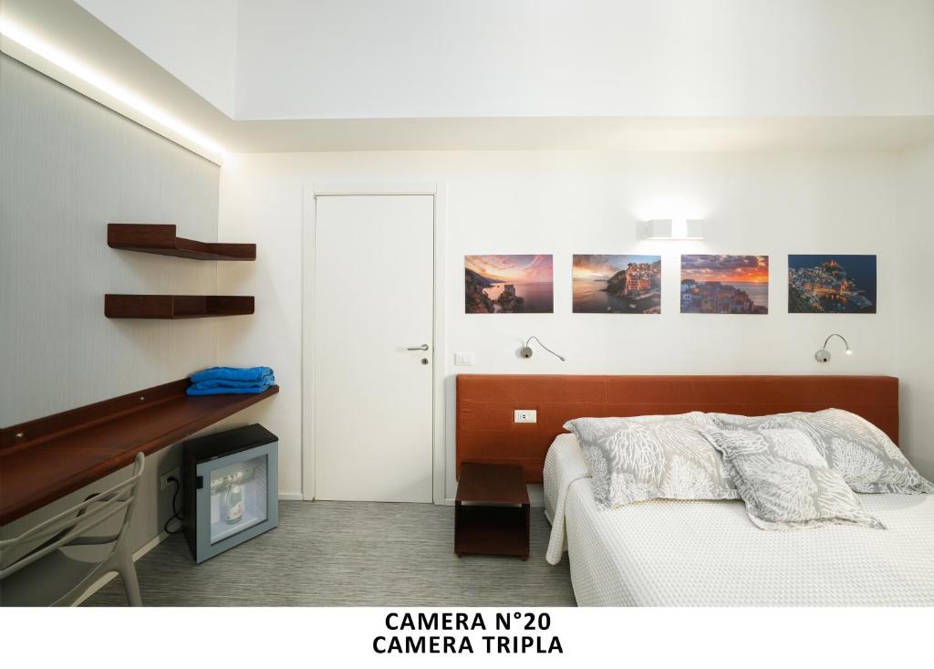 Postel nebo postele na pokoji v ubytování Al mare (Guesthouse)