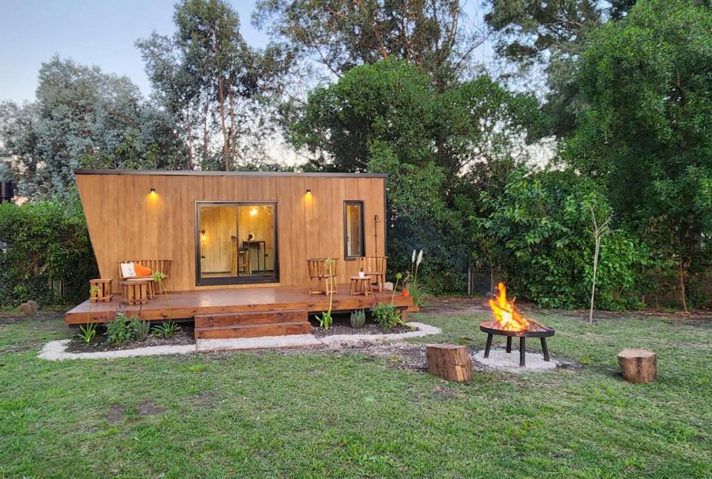 En have udenfor Casa de playa Casamigos Miramar