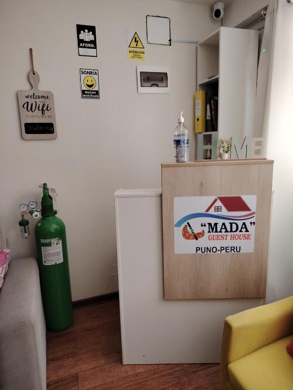Certifikát, hodnocení, plakát nebo jiný dokument vystavený v ubytování MADA Guest House Puno "Hospedaje"