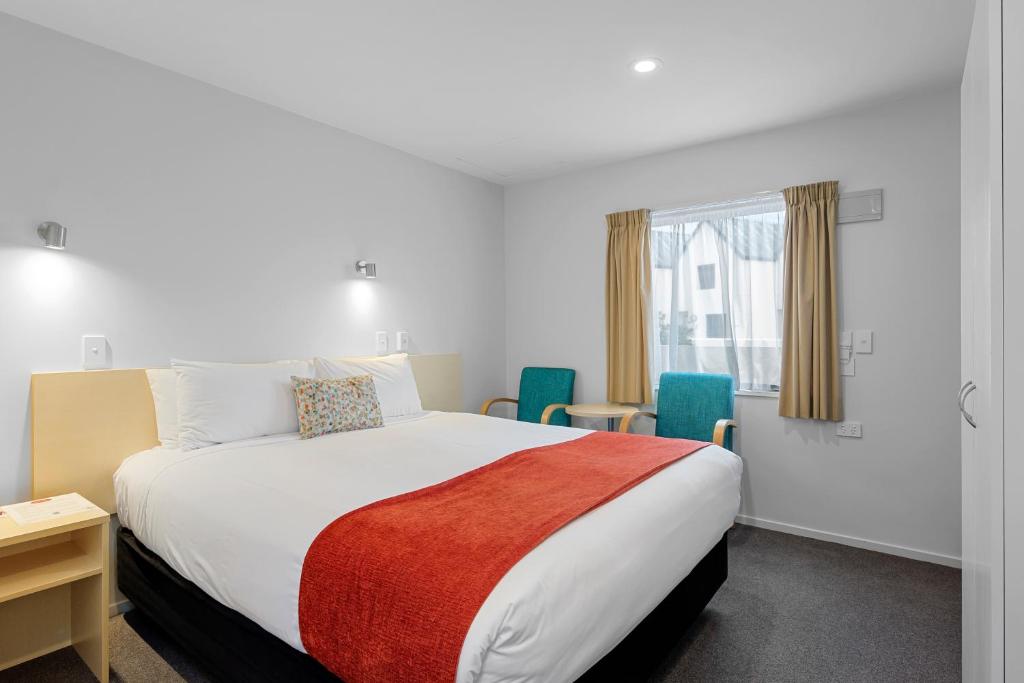 Postel nebo postele na pokoji v ubytování Bella Vista Motel & Apartments Christchurch