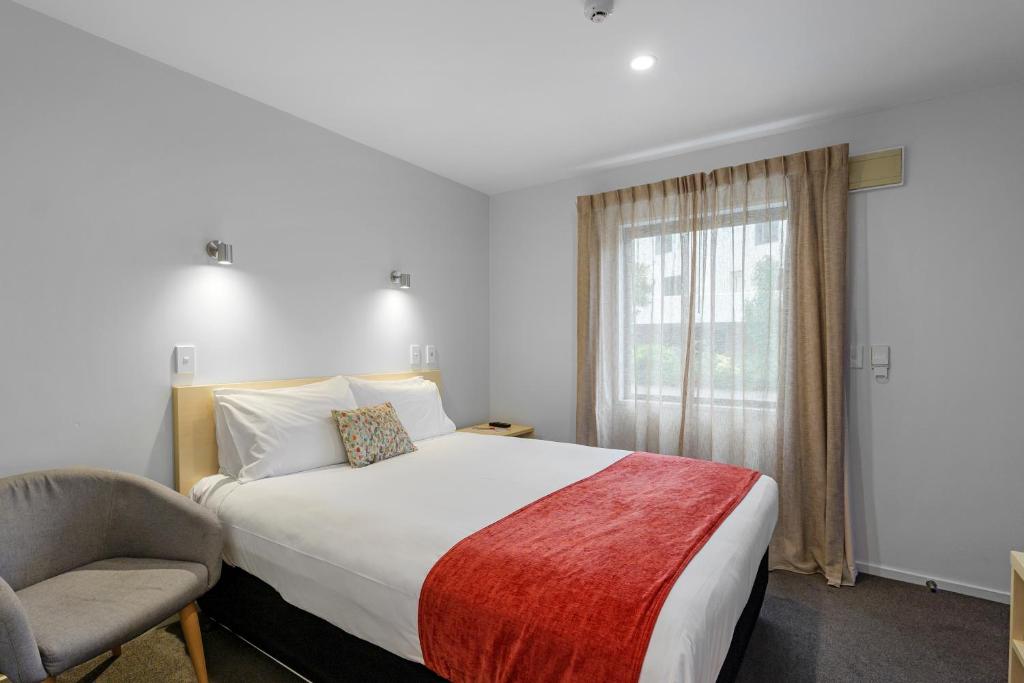 Postel nebo postele na pokoji v ubytování Bella Vista Motel & Apartments Christchurch