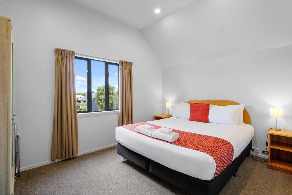 Postel nebo postele na pokoji v ubytování Bella Vista Motel & Apartments Christchurch