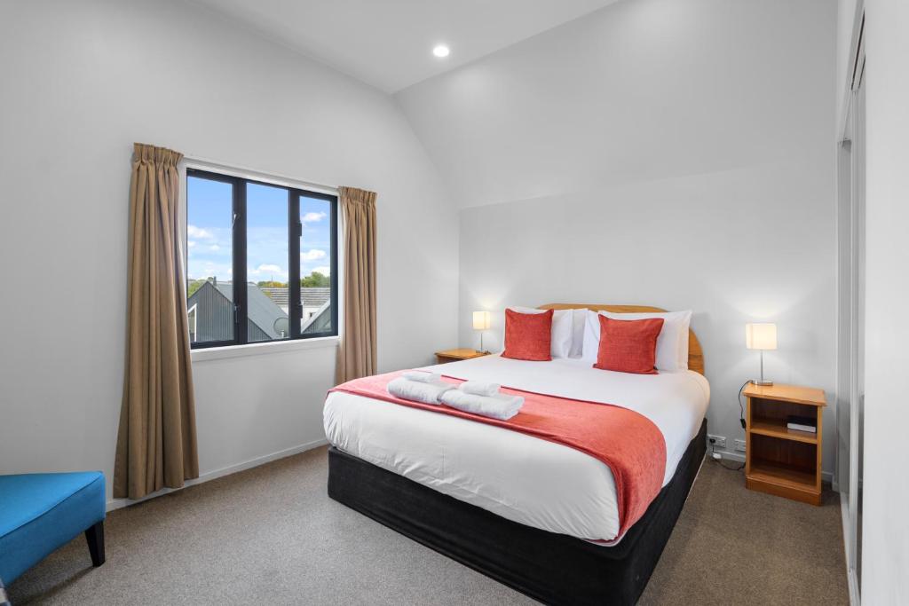 Postel nebo postele na pokoji v ubytování Bella Vista Motel & Apartments Christchurch