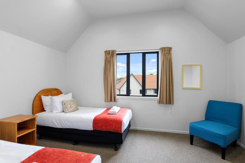 Postel nebo postele na pokoji v ubytování Bella Vista Motel & Apartments Christchurch