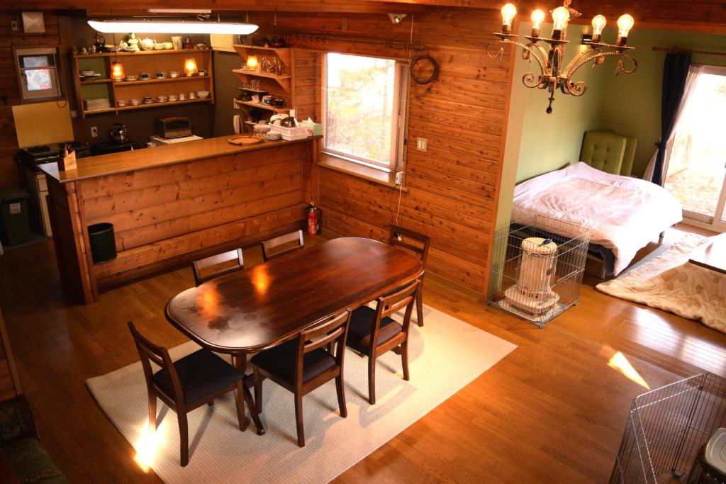 Posezení v ubytování Sasamori House