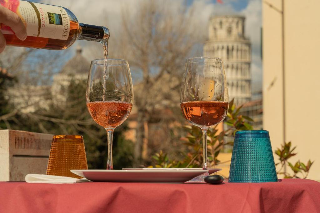 Nápoje v ubytování Hotel Francesco