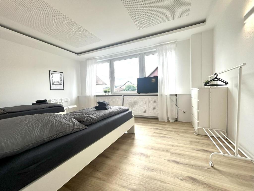 TV a/nebo společenská místnost v ubytování Nice Apartment in Büchenberg