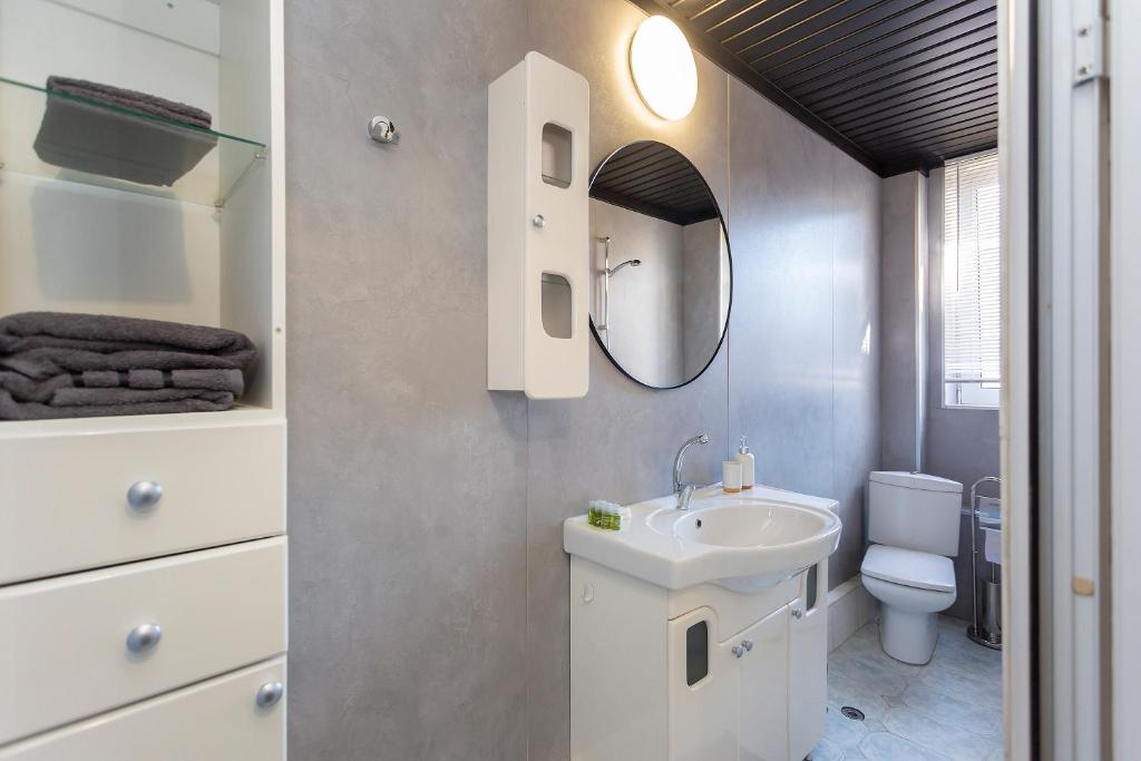 Koupelna v ubytování Urban Elegance Apartment
