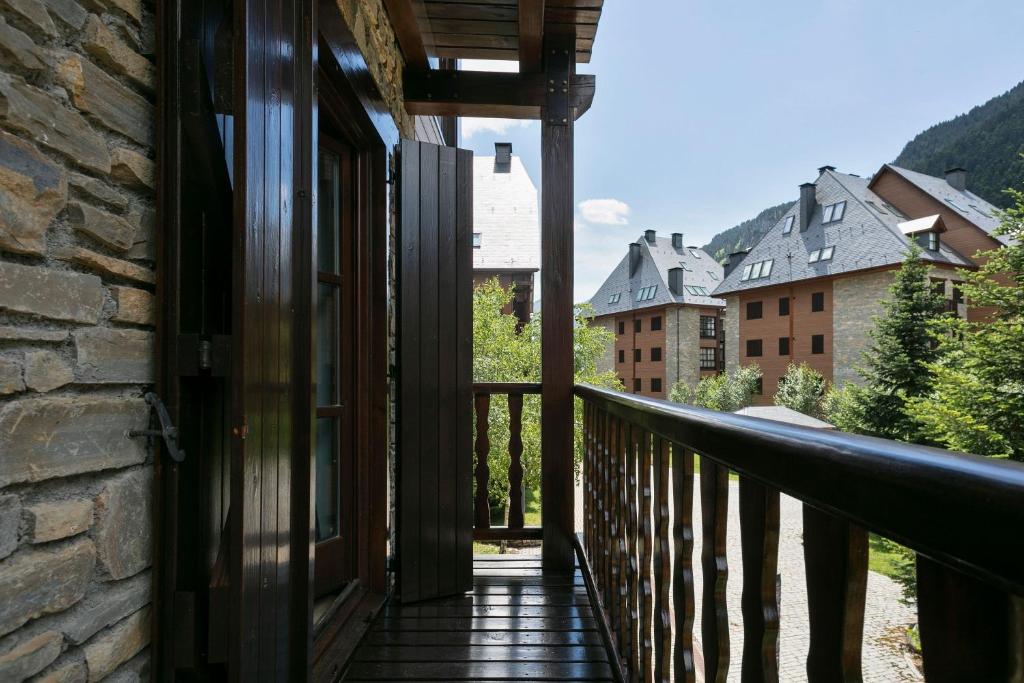 Výhľad na hory alebo výhľad na hory priamo z apartmánu