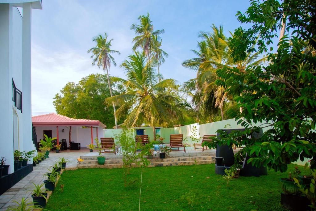 Zahrada ubytování My Resort Yala