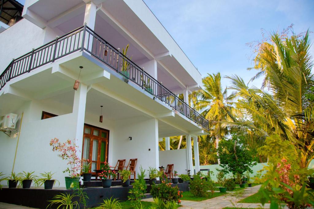 Zahrada ubytování My Resort Yala