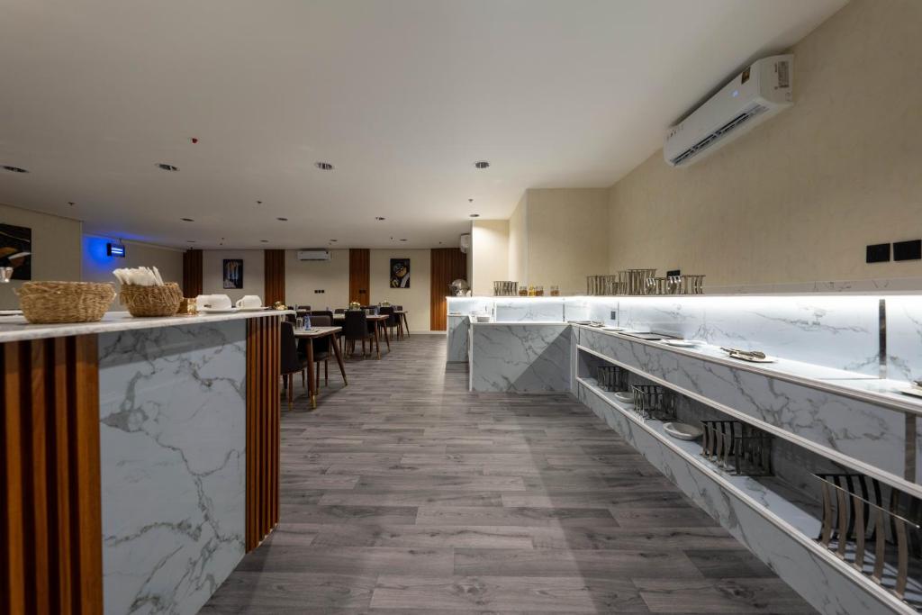 Restaurace v ubytování Masharef Abha Suites