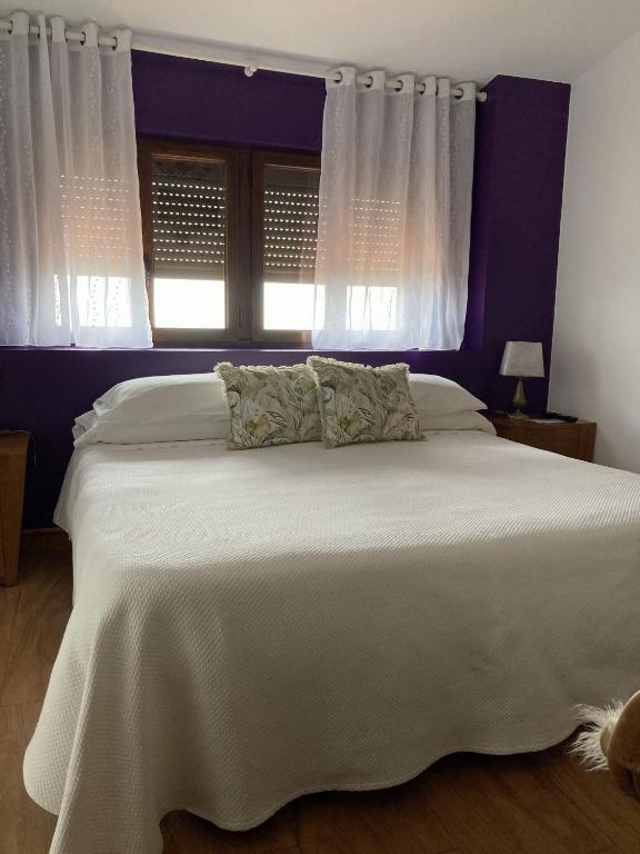 Postel nebo postele na pokoji v ubytování Posada Las Torres