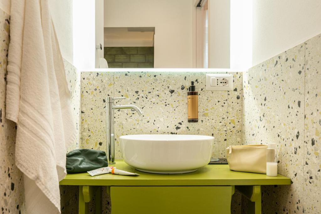 Koupelna v ubytování La casa di Benedetta