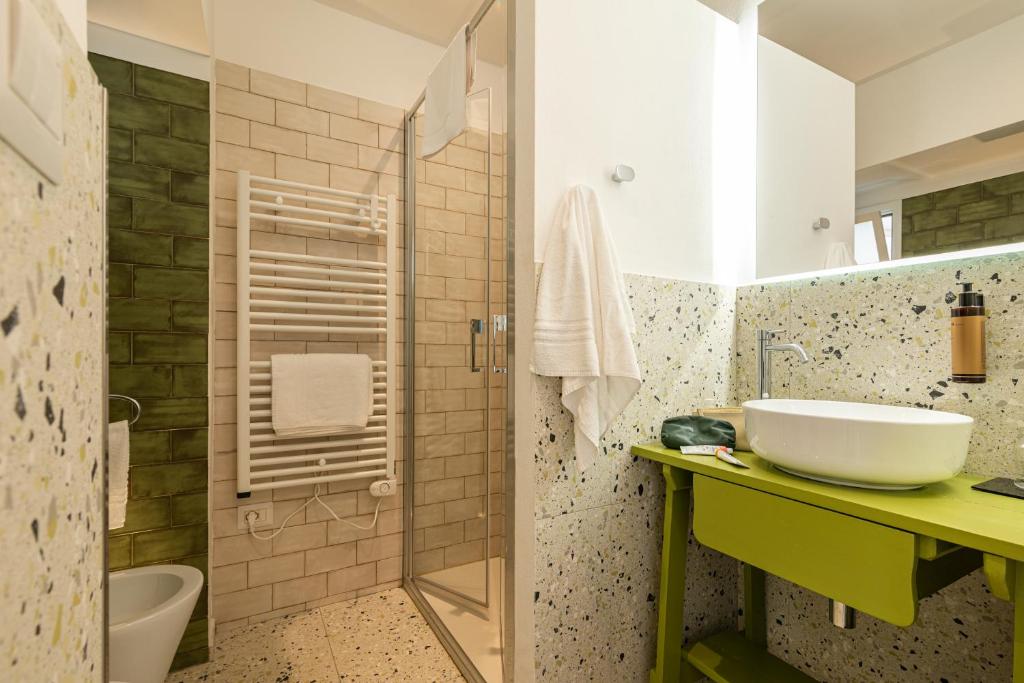Koupelna v ubytování La casa di Benedetta