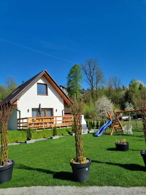 Zahrada ubytování Domki U Uli