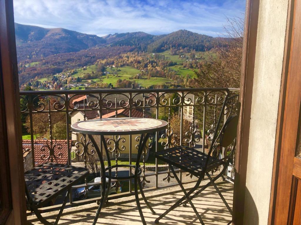 Widok na góry z tego obiektu B&B