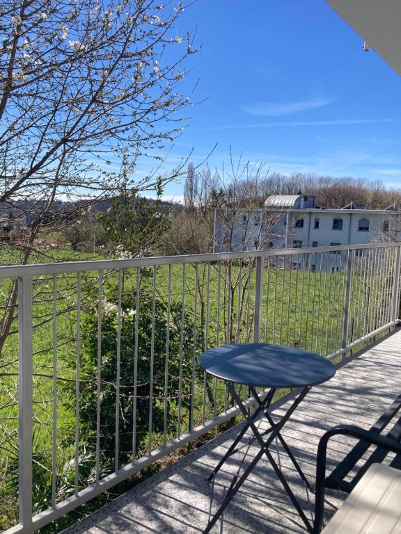 Balkón alebo terasa v ubytovaní Ennodio Apartment