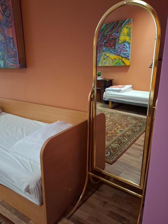 Postel nebo postele na pokoji v ubytování Jamaika @ Shopen
