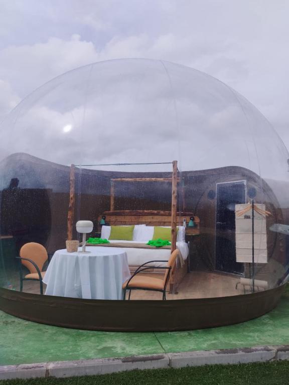 Fotografie z fotogalerie ubytování COSMOVEROS - Hotel Burbuja v destinaci Pedraza-Segovia