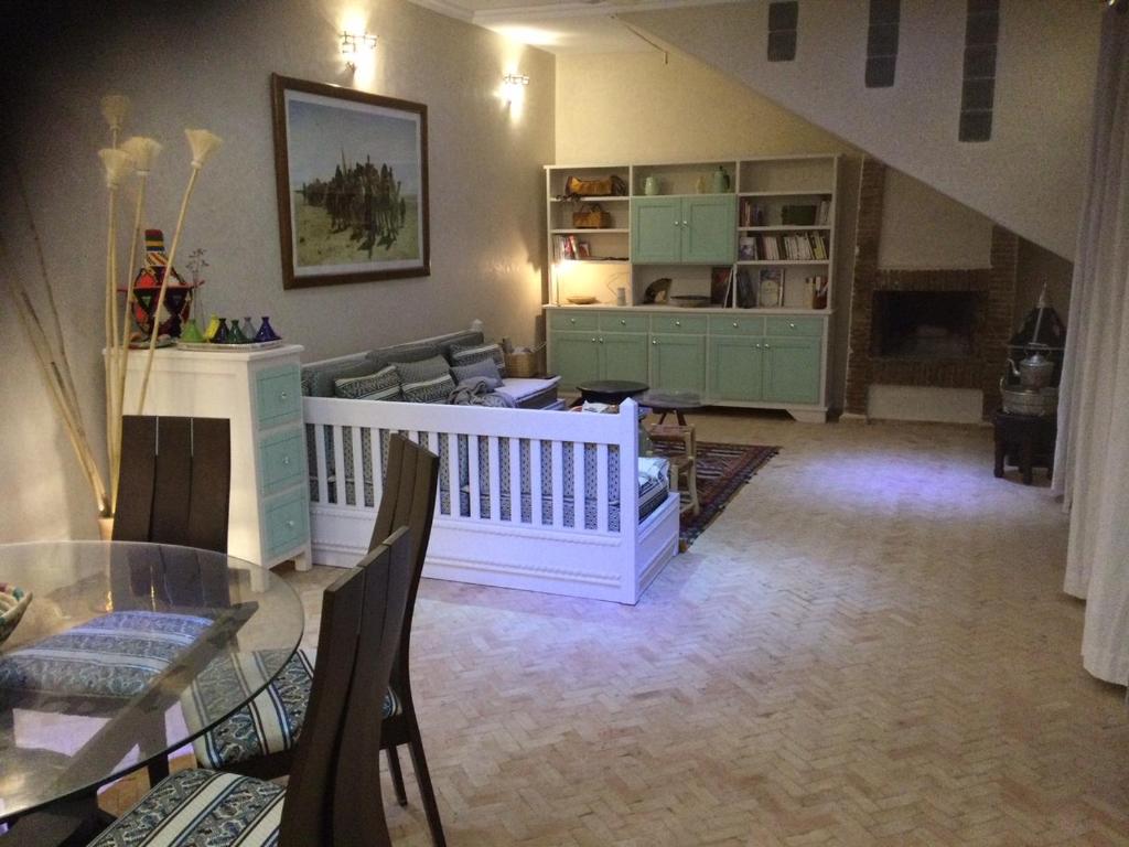 Posezení v ubytování Maison Darrayat