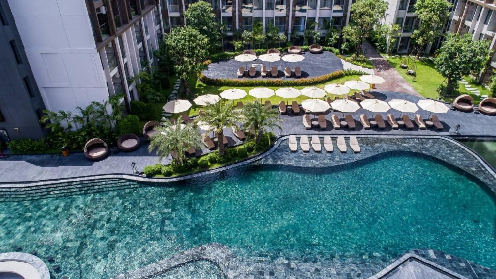 Bazén v ubytování Divalux Resort & Spa Bangkok, Suvarnabhumi Airport-Free Shuttle nebo v jeho okolí