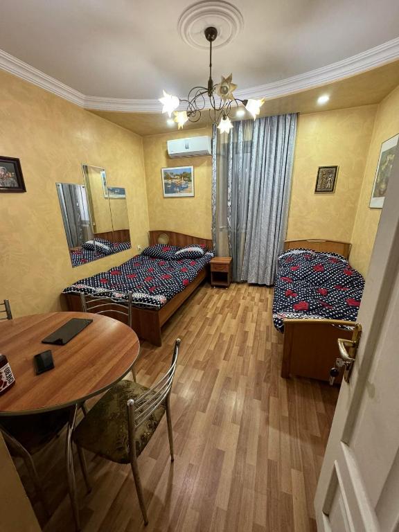Postel nebo postele na pokoji v ubytování TJ+ Hostel