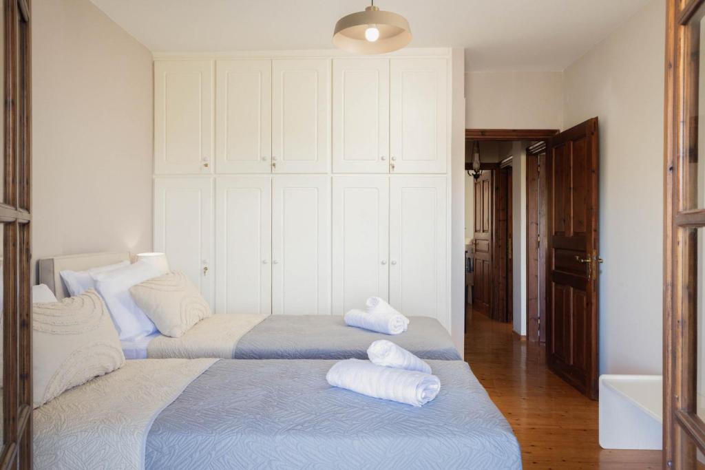 Postel nebo postele na pokoji v ubytování MyThea Villa by "elite"