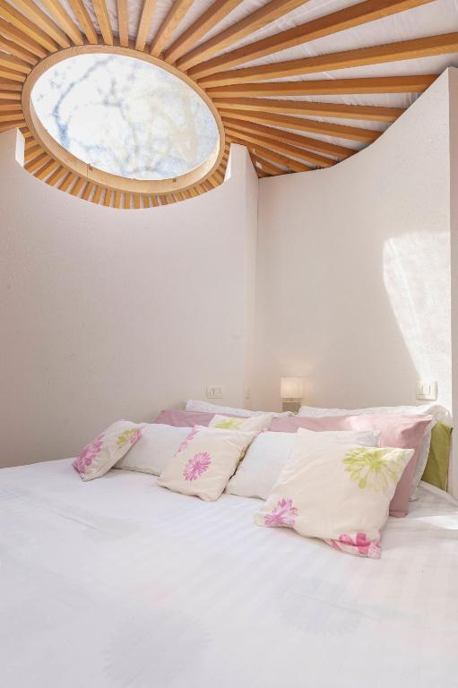 Postel nebo postele na pokoji v ubytování L.stile Glamping