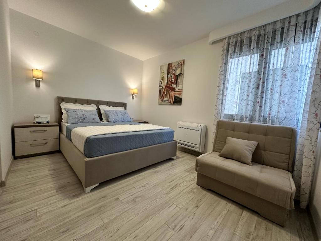 Postel nebo postele na pokoji v ubytování Apartment Ema Star