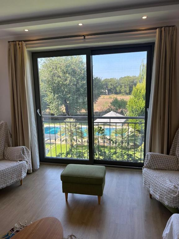 Posezení v ubytování Gocek Riviera Apart