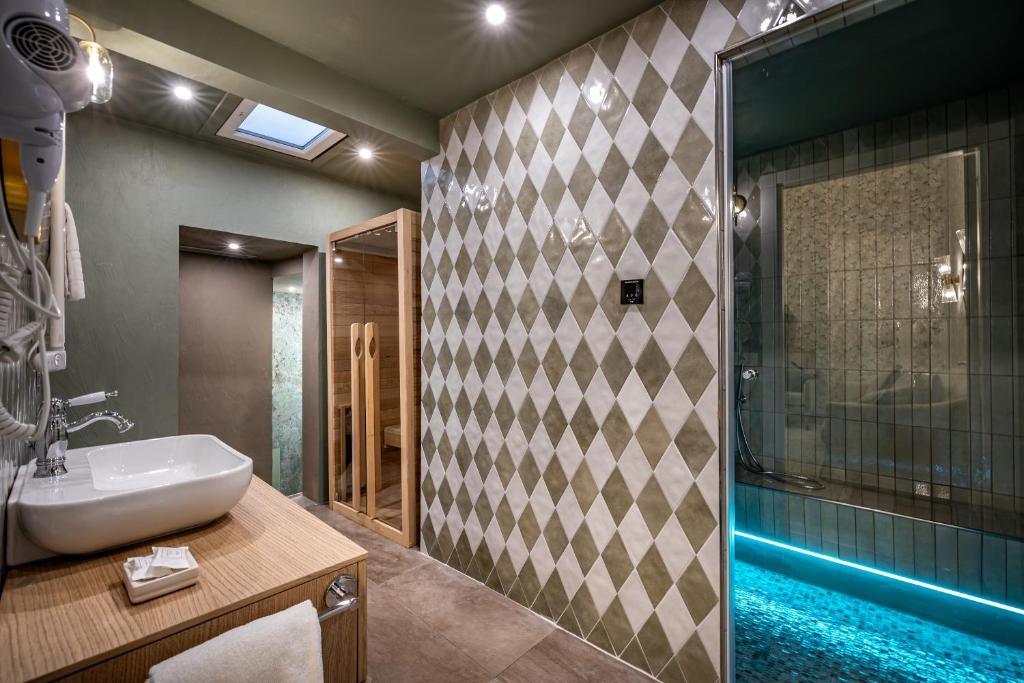 Koupelna v ubytování Hotel La Scaletta al Ponte Vecchio