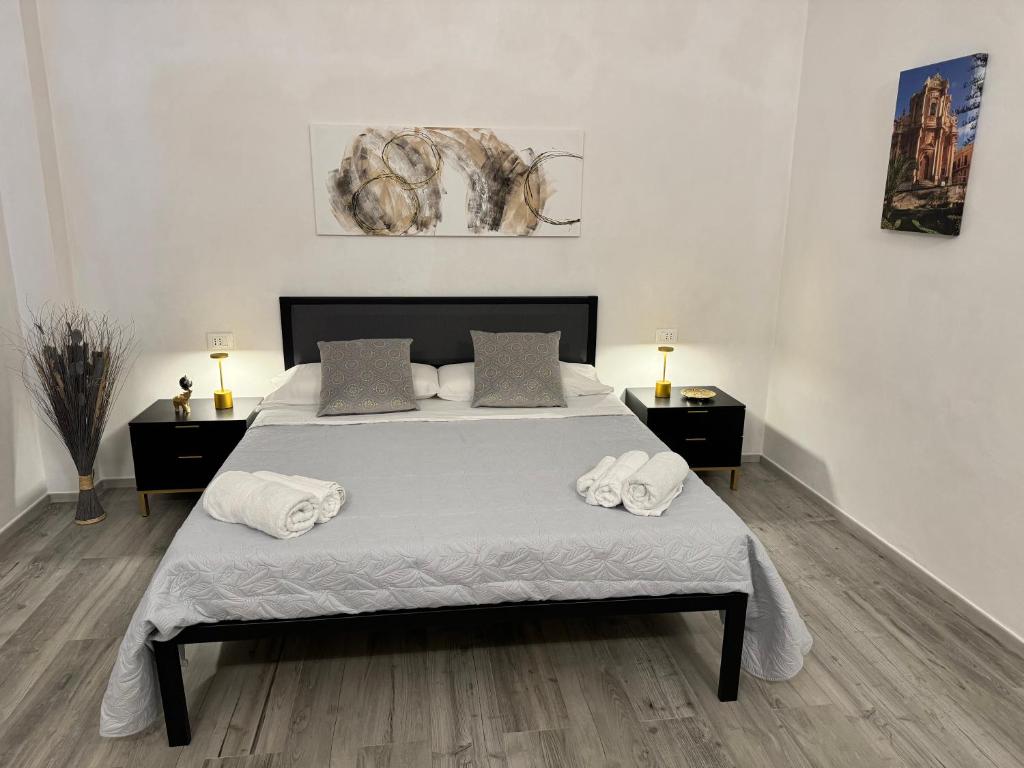Postel nebo postele na pokoji v ubytování B&B Melissa