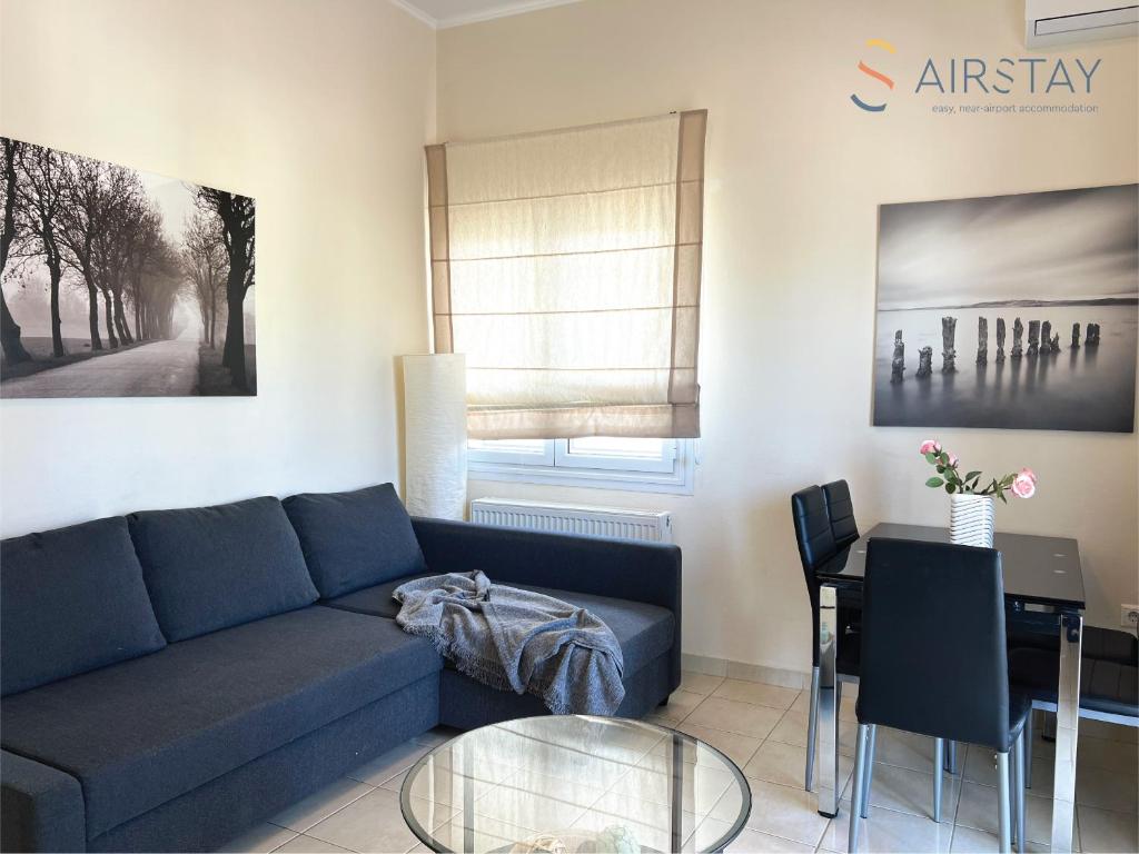 Posezení v ubytování Nautilus Apartments Airport by Airstay