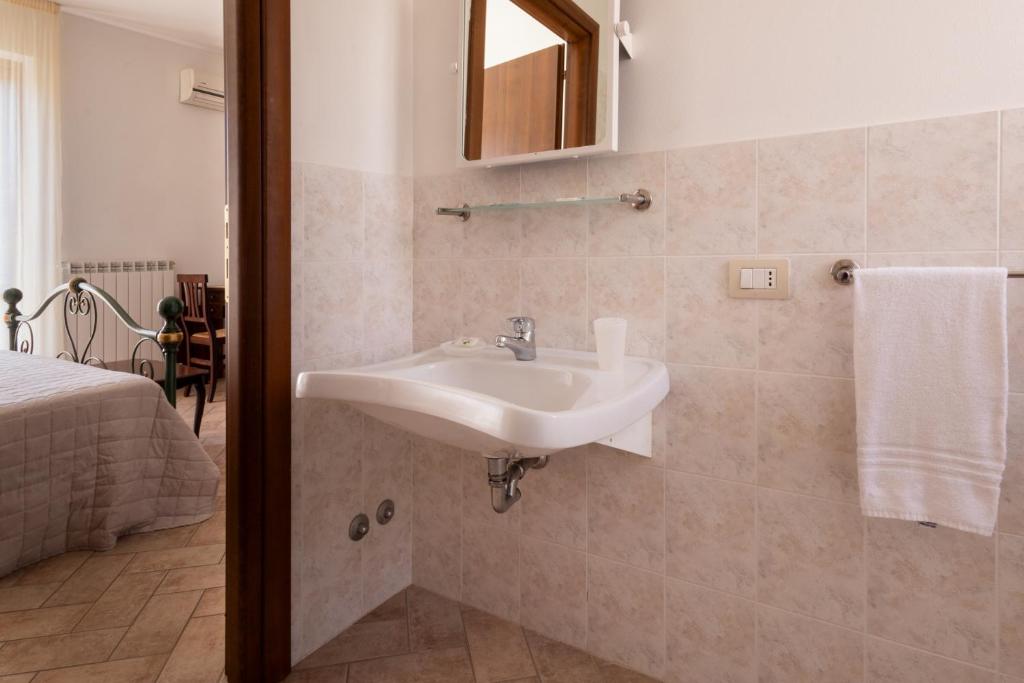 Kúpeľňa v ubytovaní Relais Parco Del Subasio