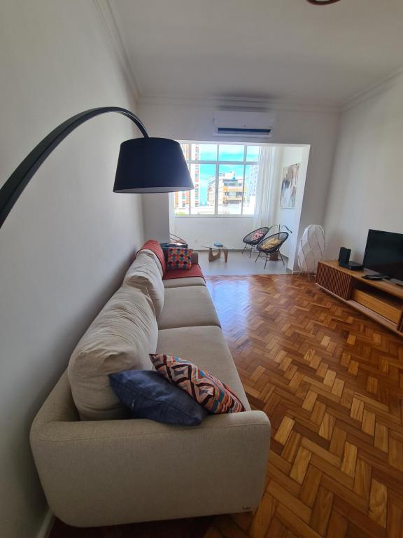 พื้นที่นั่งเล่นของ Noguchi Apartment Ipanema - 03 Bedrooms with garage