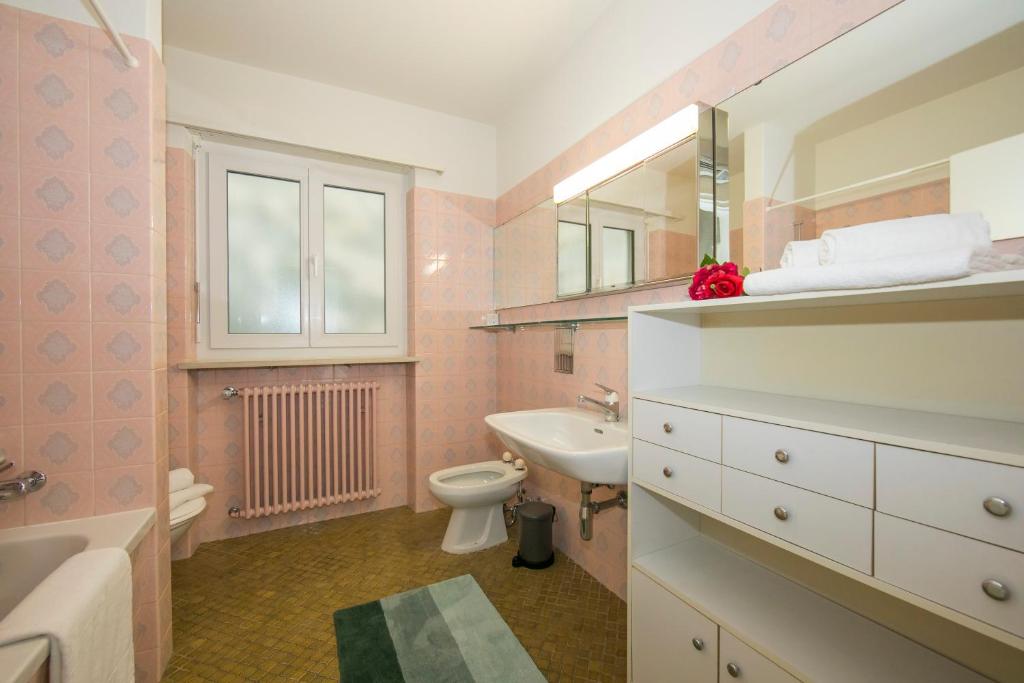 Koupelna v ubytování Bellevue Apartment - Happy Rentals