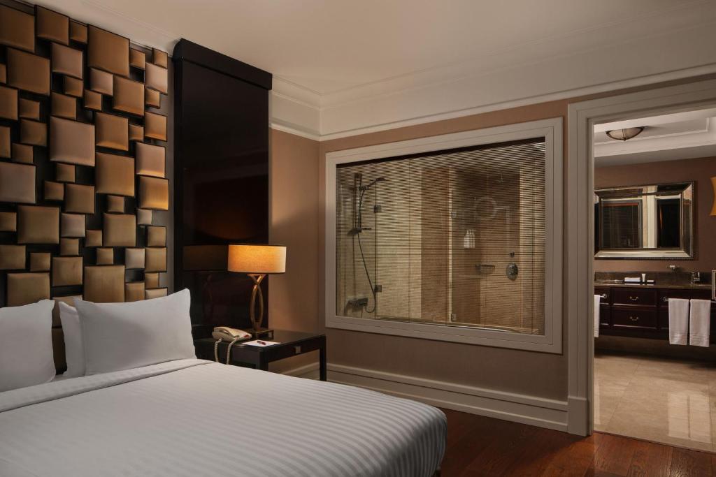 Postel nebo postele na pokoji v ubytování Istanbul Marriott Hotel Pendik