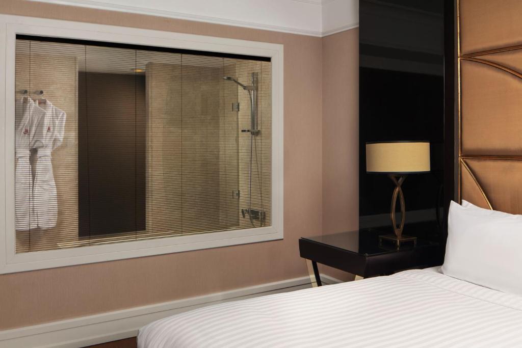 Postel nebo postele na pokoji v ubytování Istanbul Marriott Hotel Pendik
