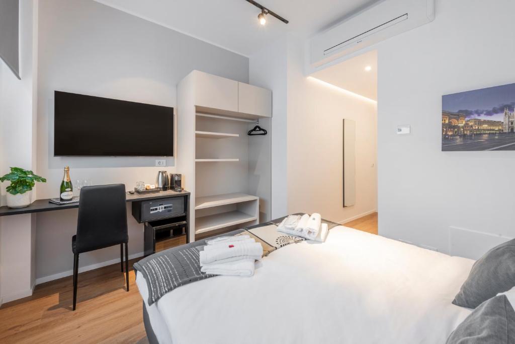 BnButler - InBrera Suites - Giulianova, 1 - Double Or Twin Room With Private Bathroom