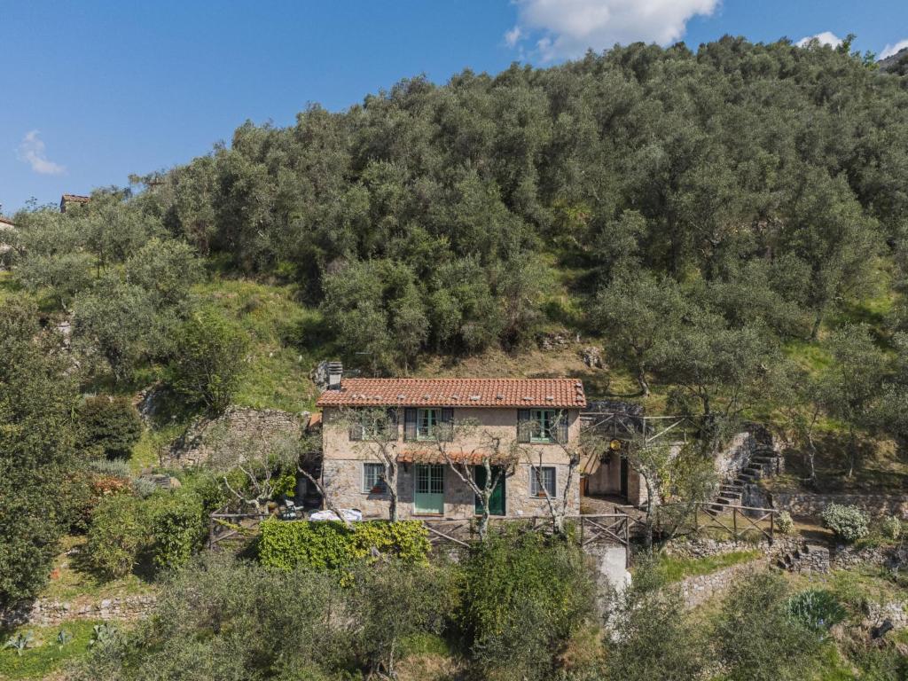 MontemagnoにあるHoliday Home La Capannella by Interhomeの山の脇の古家