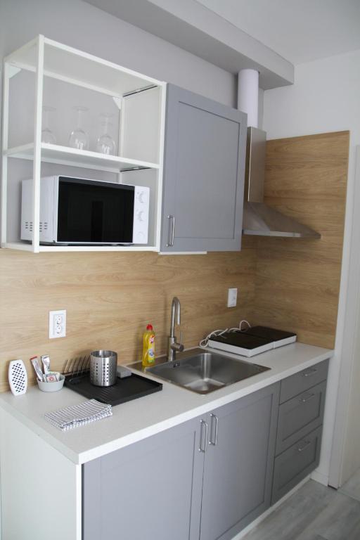 Köök või kööginurk majutusasutuses ****Heviz Springs Apartments