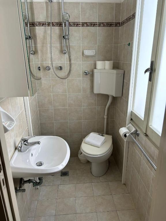 Koupelna v ubytování Camere Capinera