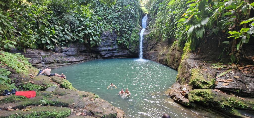 Paesaggio naturale nelle vicinanze della villa