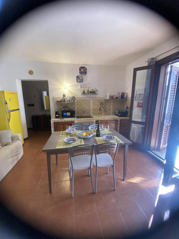 Kuchyň nebo kuchyňský kout v ubytování Casa Emma